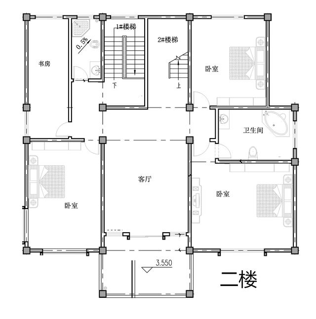 讓湖南姑娘笑到醒的農村自建別墅設計！豪華大氣附全套別墅圖紙！