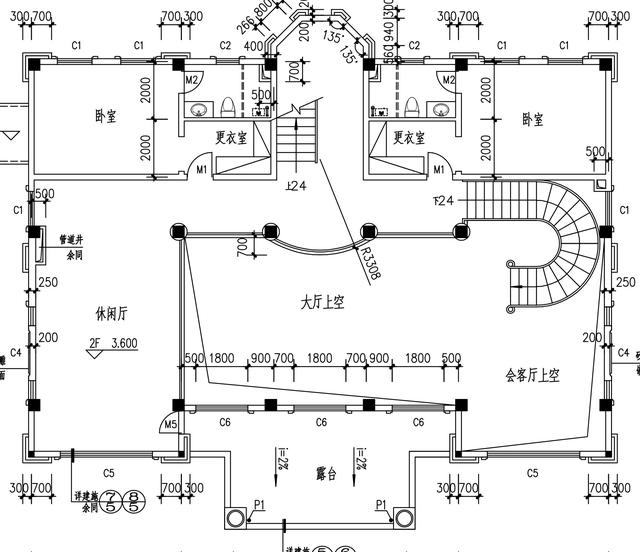 農(nóng)村自四層建豪宅別墅！含地下室加個(gè)觀光電梯更完美！全套圖紙！