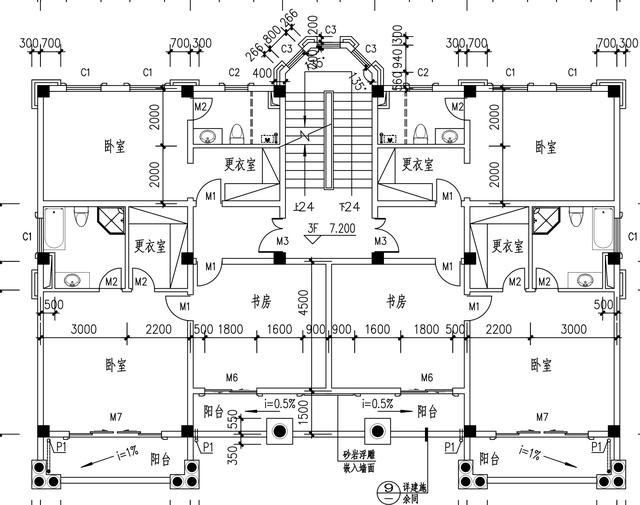 農(nóng)村自四層建豪宅別墅！含地下室加個(gè)觀光電梯更完美！全套圖紙！