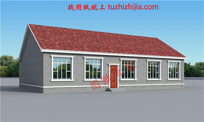 鄉(xiāng)下建房一層戶型圖及全套圖紙，養(yǎng)老房，還是一層好