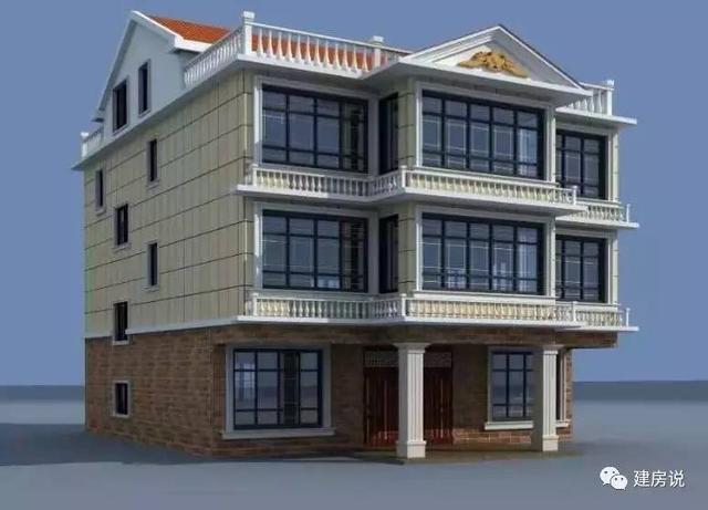 浙江網(wǎng)友自建四層農(nóng)村別墅，不愧是富庶之鄉(xiāng)的房子