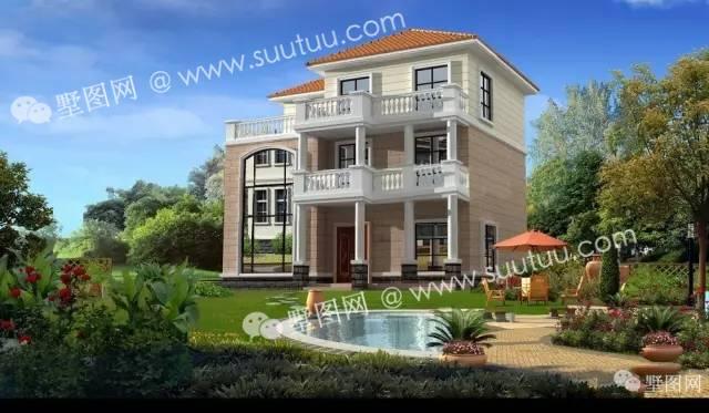 13X10農村大面積三層復式別墅，自建房就選它了！