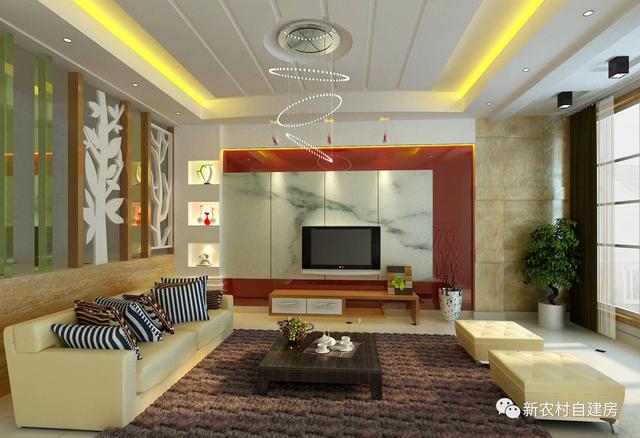 500萬的農村豪宅，泳池園林，這配置只有村長家建的起