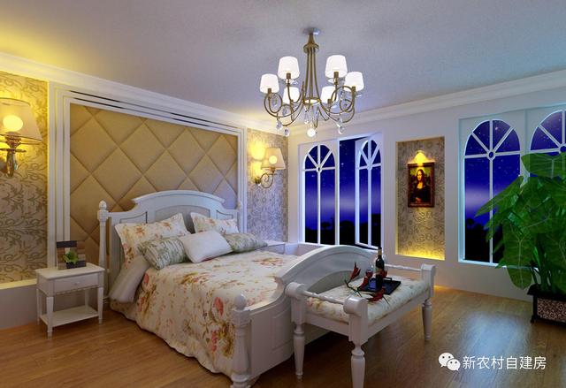 500萬的農村豪宅，泳池園林，這配置只有村長家建的起