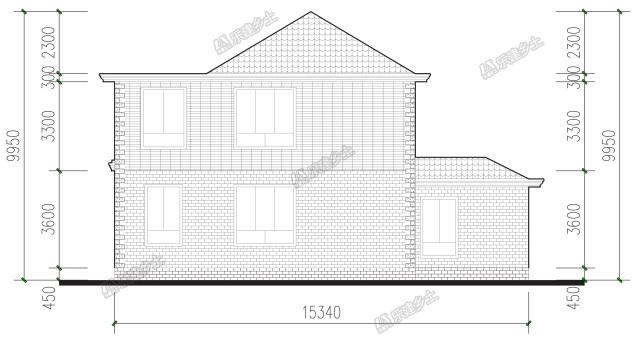 15x9米二層簡歐別墅設計，造價18萬真的可以擁有么？