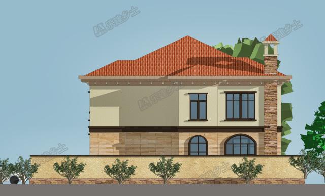 建一個這樣的二層歐式別墅，造價不高，里子面子全有啦！