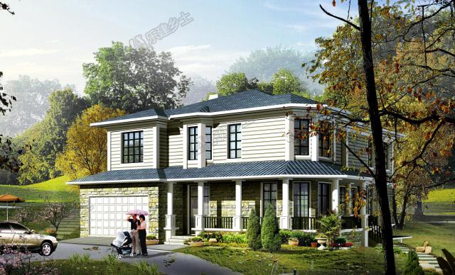 一所“內外兼修” 的二層坡地住房設計，切勿錯失圖紙呦！