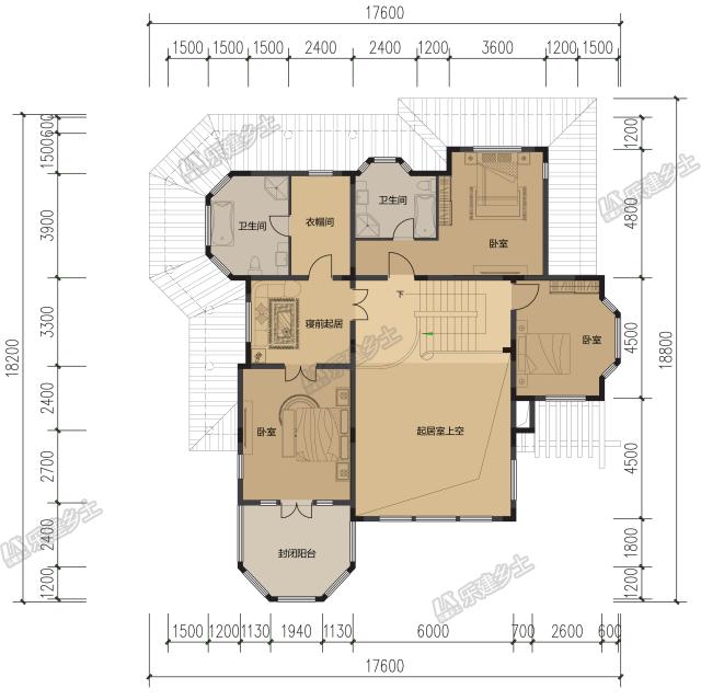一所“內外兼修” 的二層坡地住房設計，切勿錯失圖紙呦！