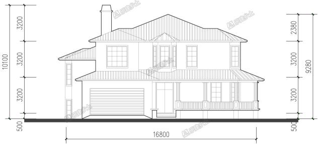 一所“內外兼修” 的二層坡地住房設計，切勿錯失圖紙呦！