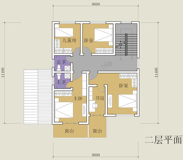 福利！三層高品質自建別墅，附完整平面圖
