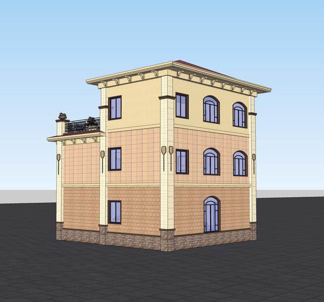 福利！三層高品質自建別墅，附完整平面圖