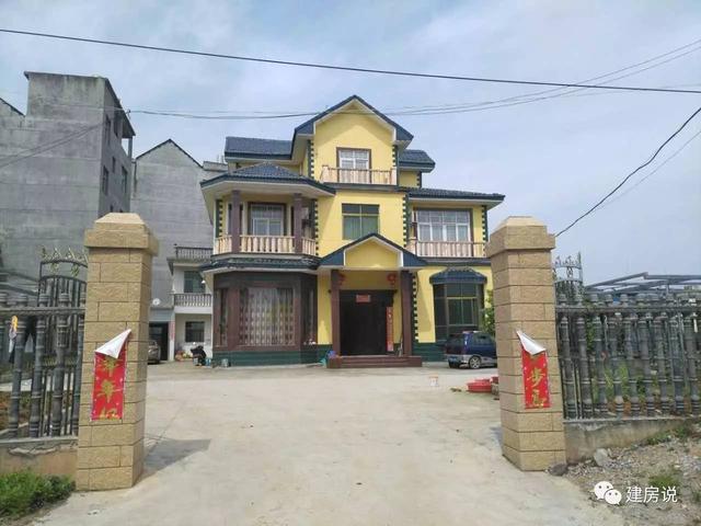 鏡頭下的漂亮房子，城里人都驚嘆農村住上了別墅