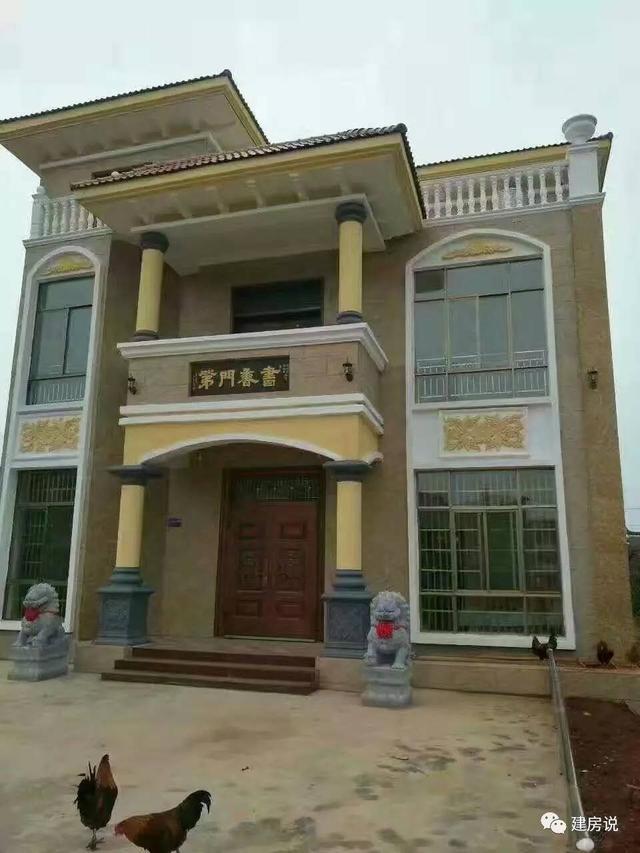 鏡頭下的漂亮房子，城里人都驚嘆農村住上了別墅