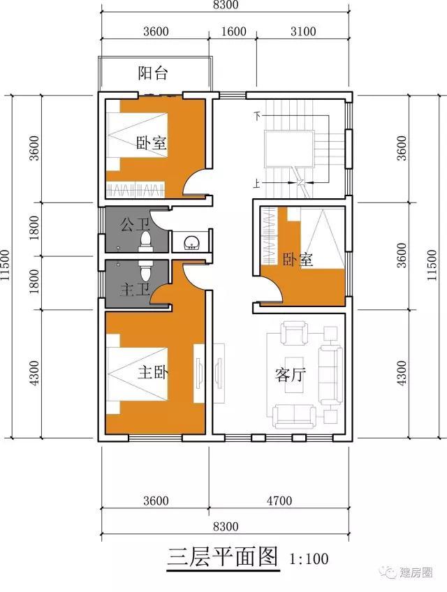 福建老板只花28萬建4層現代徽派別墅！漂亮花園+大露臺