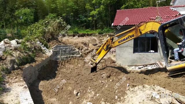 農村自建二層住宅施工全過程，附多張施工圖
