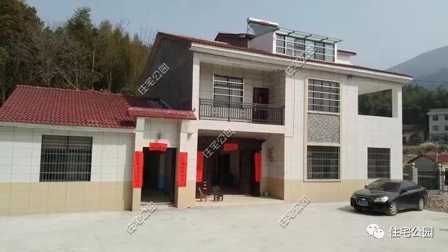 農村自建二層住宅施工全過程，附多張施工圖