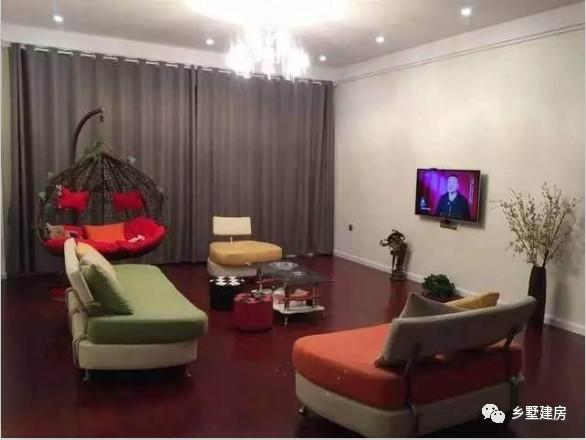 帶亭子的二層農村自建房，附完工照和室內裝修圖