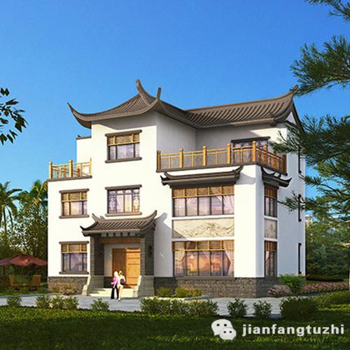 5款徽派風格農(nóng)村自建房設計方案圖，喜歡徽派的收藏了