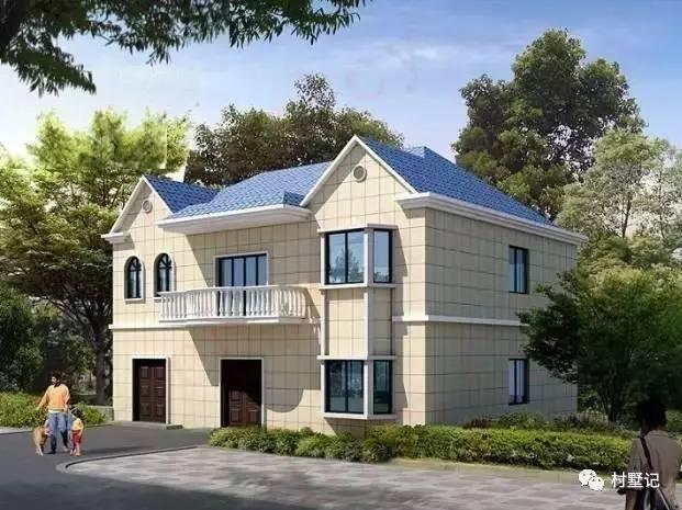 這款帶地下室的二層農(nóng)村小別墅戶型，鄰居們都來討圖紙