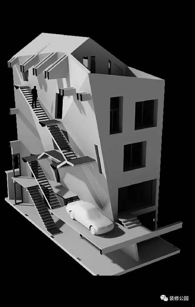 7.5X15米現代鄉村別墅，設計核心是采光，帶地下室含平面圖