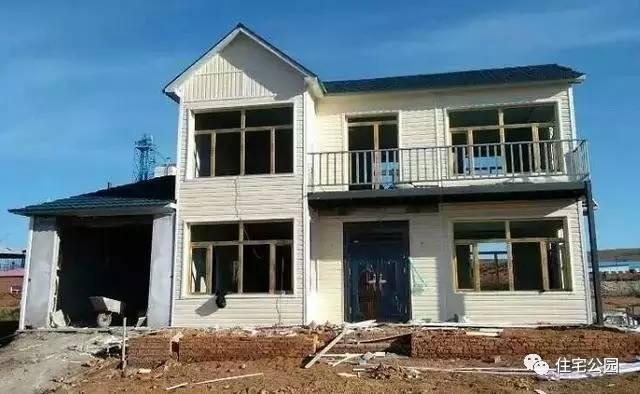 24萬裝修全包的鋼別墅，你還覺得在農村發展不起來嗎？