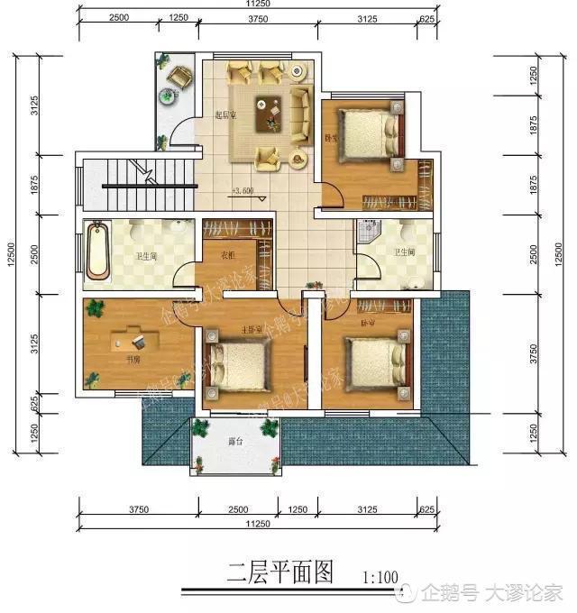 歐式風格的三層農村別墅，被這套別墅美到了