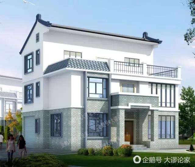 魚和熊掌可以兼得，中式農村自建房媲美別墅