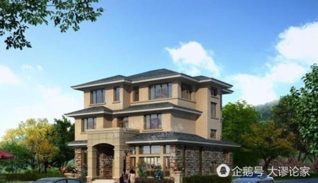 帶兒童房的三層農村別墅，棋牌室露臺樣樣都有