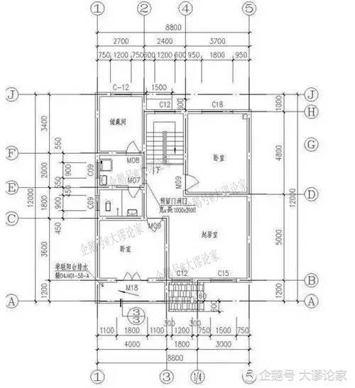 9X12米二層農(nóng)村別墅，不超過規(guī)定面積還能有小院