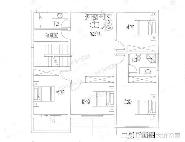 三層精致農(nóng)村小別墅設(shè)計圖，引領(lǐng)農(nóng)村的建房潮流