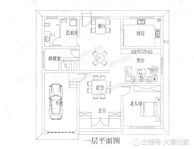三層精致農(nóng)村小別墅設(shè)計圖，引領(lǐng)農(nóng)村的建房潮流