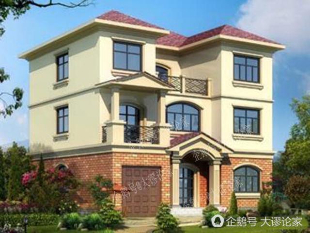 三層精致農(nóng)村小別墅設(shè)計圖，引領(lǐng)農(nóng)村的建房潮流