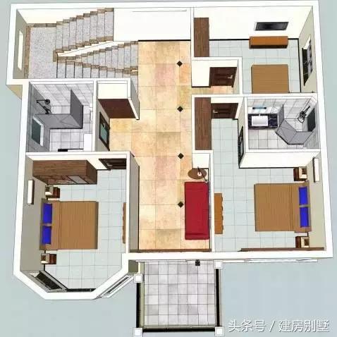 太霸氣了！江西兄妹用1000多平米建兩棟三層別墅
