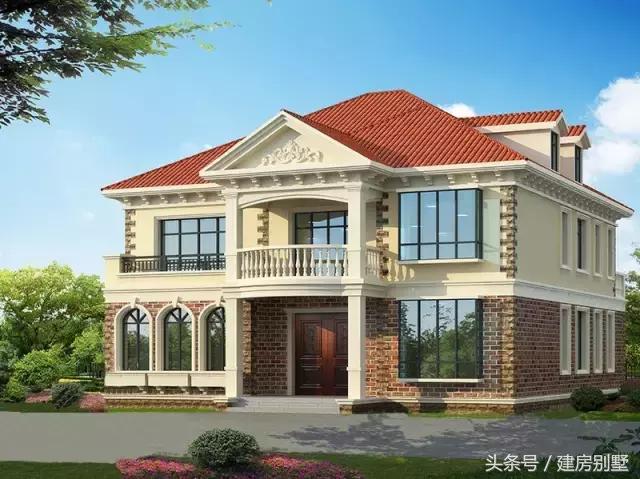 14×15.6米二層半農(nóng)村別墅，7個臥室?guī)чw樓，還有客人最喜歡的棋牌室