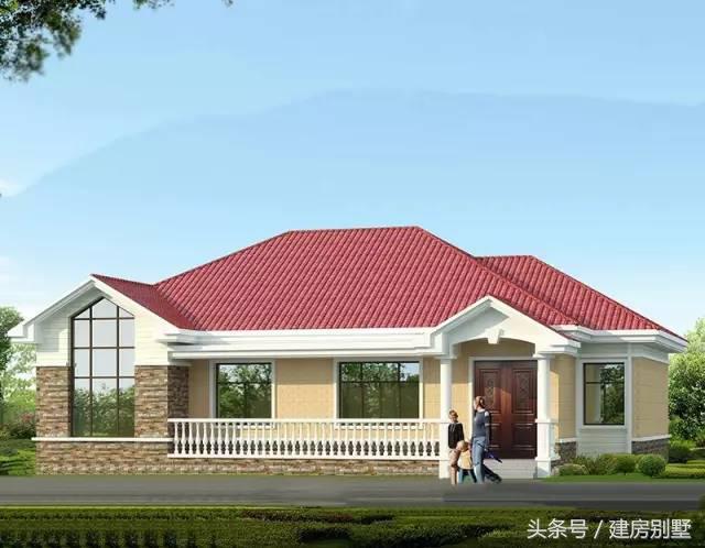 兩套一層農村別墅戶型，爺奶看上第一套，爸媽喜歡第二套