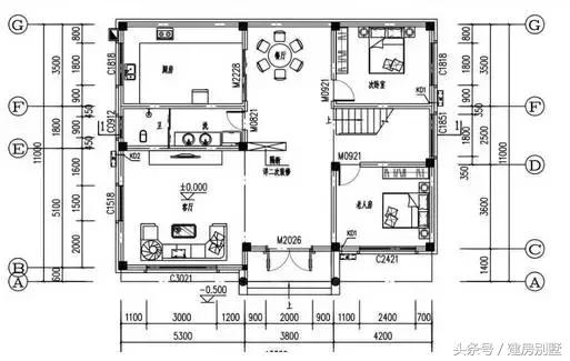 3套30萬就能建的二層農村別墅戶型，別再說建不起別墅了（含平面圖）