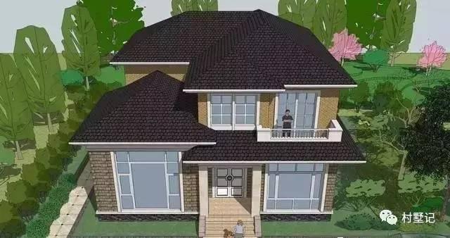 25萬建二層農村別墅，說出來親戚都不信