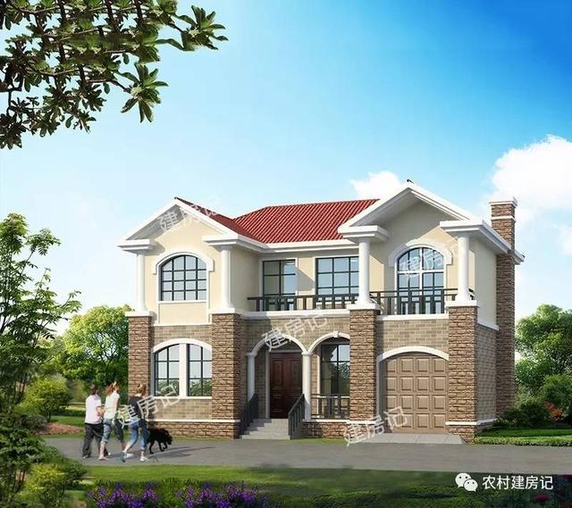 13.2×9米二層實用農村別墅，鄰居看了也想建