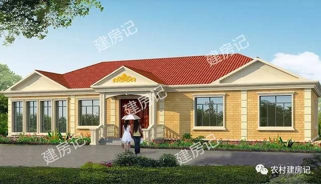 9套一層農村別墅戶型圖，第六款最討農村人喜歡