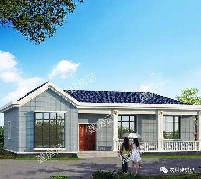 9套一層農村別墅戶型圖，第六款最討農村人喜歡