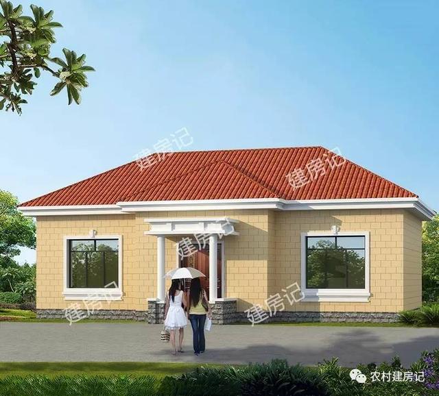 9套一層農村別墅戶型圖，第六款最討農村人喜歡
