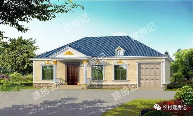 9套一層農村別墅戶型圖，第六款最討農村人喜歡