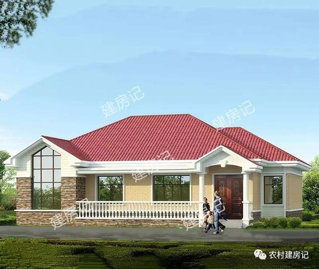 9套一層農村別墅戶型圖，第六款最討農村人喜歡
