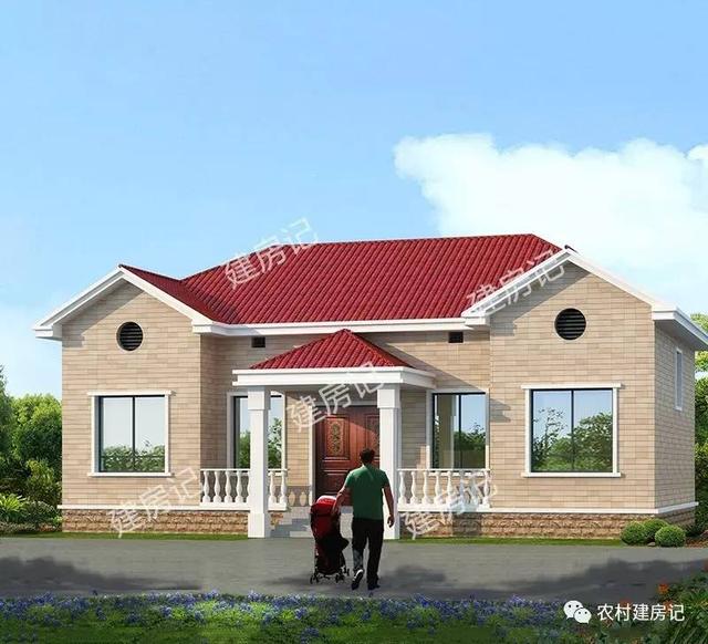 9套一層農村別墅戶型圖，第六款最討農村人喜歡