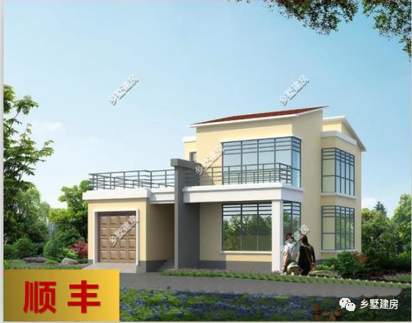 給你20萬回農村自建房，這兩款別墅方案你選哪個？