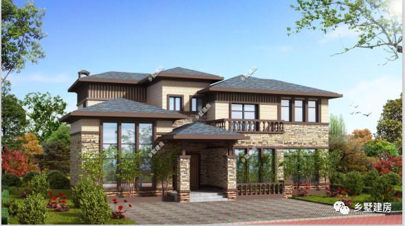 給你20萬回農村自建房，這兩款別墅方案你選哪個？