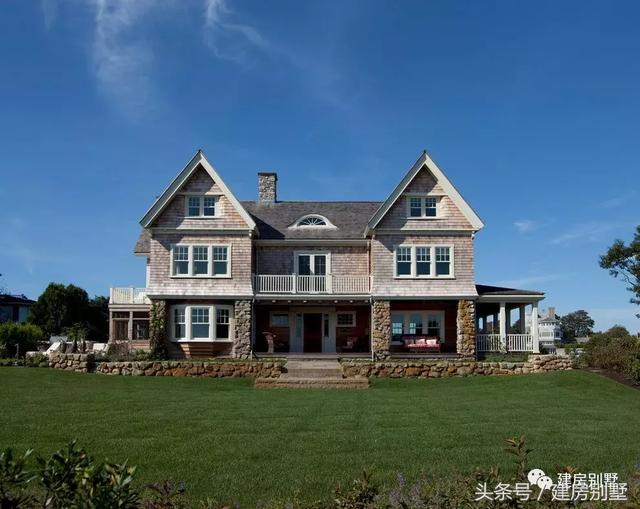 10棟比較純正的歐美風格別墅外觀效果圖片，好看