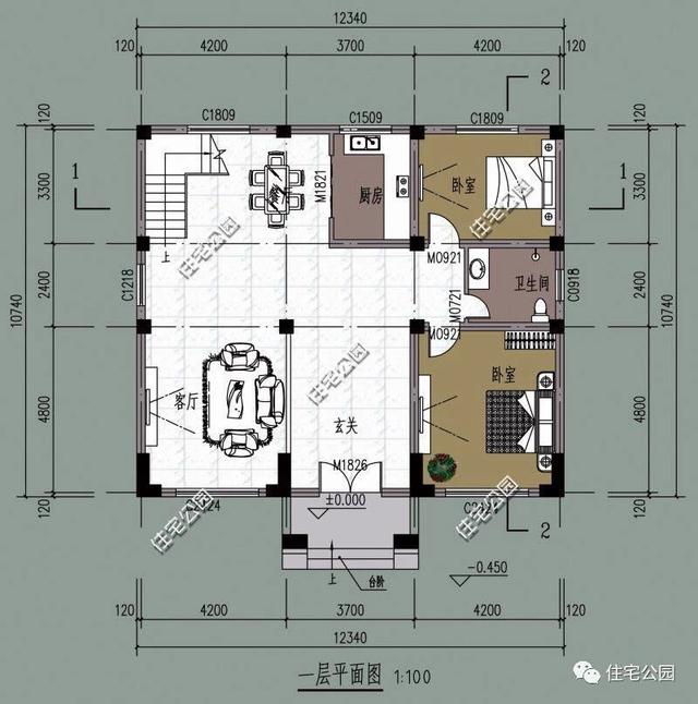 2026年最火爆的農村自建房戶型，附施工過程和完工圖