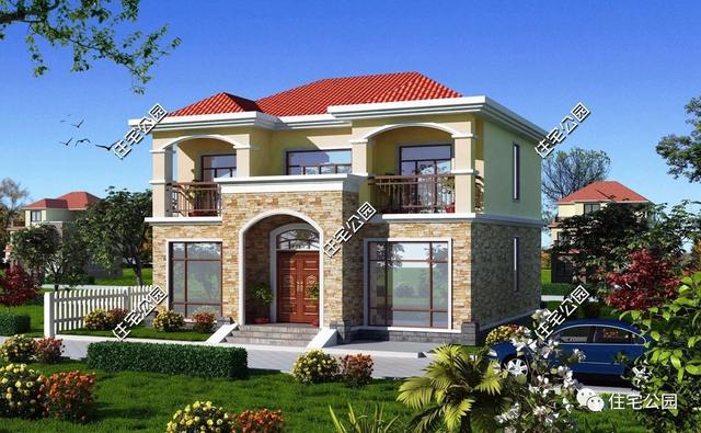 2026年最火爆的農村自建房戶型，附施工過程和完工圖