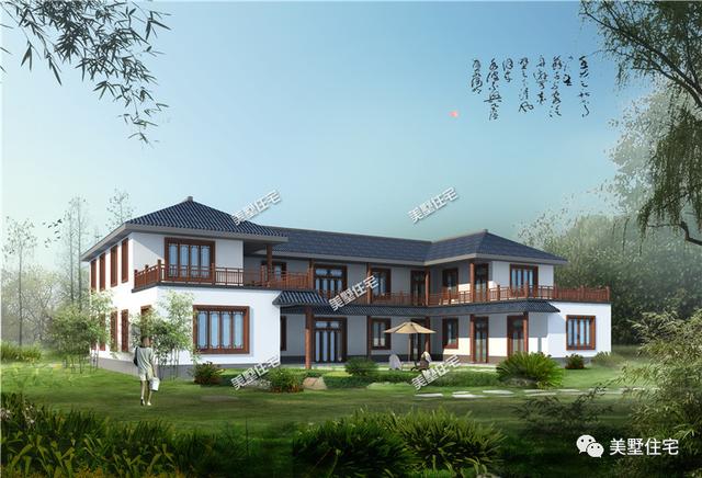 看完這5棟中國風格別墅圖，才知道中式才是NO.1